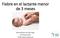 Fiebre en el lactante menor de 3 meses. Marta Márquez de Prado Yagüe R1 Pediatría HGUA TUTOR: Jorge Frontela Losa