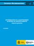 CRITERIOS Y RECOMENDACIONES. DETERMINACIÓN DE LA INCERTIDUMBRE DE MEDIDA DE AGENTES QUÍMICOS Aspectos generales
