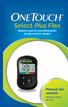 Sistema para la monitorización de glucosa en sangre. Manual del usuario. Instrucciones de uso