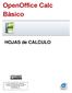 OpenOffice Calc Básico HOJAS de CALCULO