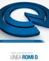 ROMI D 600 ROMI D 800 ROMI D 1000 ROMI D 1000AP ROMI D 1250 ROMI D Línea Romi D