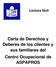 Lectura fácil. Carta de Derechos y Deberes de los clientes y sus familiares del Centro Ocupacional de ASPAPROS