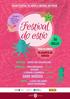 FESTIVAL DO ESTÍO. Inicio do festival presentado por Montse Piñón e Pepablo Patiño, 14:00