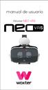manual de usuario Woxter NEO VR5