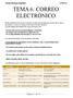 TEMA 6: CORREO ELECTRÓNICO