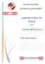 LABORATORIO DE FÍSICA
