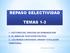 REPASO SELECTIVIDAD TEMAS 1-3