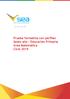 SEA - DIEE - DSPE - ANEP. Prueba formativa con perfiles Sexto año - Educación Primaria Área Matemática Ciclo 2014