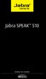 Jabra SPEAK 510 MANUAL DEL USUARIO