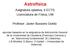 Astrofísica. Asignatura optativa, 6 ECTS Licenciatura de Física, UM. Profesor: Javier Bussons Gordo