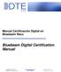 Bluebeam Digital Certification Manual