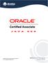 Oracle Certified Associate, Java SE 8 Programmer