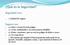 Qué es la Seguridad? Seguridad (rae) Seguro (rae)