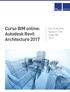 Curso BIM online: Autodesk Revit Architecture Del 24 de abril hasta el 7 de mayo del 2017