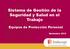 Sistema de Gestión de la Seguridad y Salud en el Trabajo