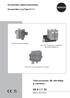 Instrucciones de montaje y servicio EB 6111 ES. Convertidor electroneumático. Convertidor i/p Tipo 6111