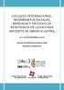 COLOQUIO INTERNACIONAL: MOVIMIENTOS SOCIALES, MEMORIAS Y PROCESOS DE RESISTENCIA EN LA HISTORIA RECIENTE DE AMERICA LATINA