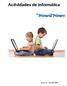 Actividades de informática. Primaria Primero