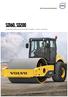 SD160, SD200. COMPACTADORAS VOLVO DE UN SOLO TAMBOR 16-20,6 t kw