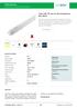 Ficha técnica. Tubo LED T8 con luz de emergencia, 9W, 60cm. Tubo LED T8 con luz de emergencia, 9W, 60cm