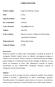 CURRICULUM VITAE. : Jorge Luis Del Rosario Chávarri. : Maestro en Ciencias con Mención en Biotecnología. Agroindustrial y Ambiental