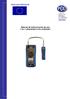 Manual de instrucciones de uso 2 en 1 comprobador LAN y multímetro