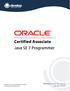 Oracle Certified Associate Java SE