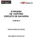 II PRUEBA DE KARTING CIRCUITO DE NAVARRA