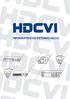 INFORMATIVO DE SISTEMAS HDCVI