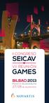 II CONGRESO SEICAV VII REUNIÓN GAMES BILBAO Palacio Euskalduna. 27/28 de septiembre