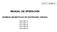 MANUAL DE OPERACIÓN BOMBAS NEUMÁTICAS DE DIAFRAGMA YAMADA. Serie NDP-20 Serie NDP-25 Serie NDP-40 Serie NDP-50 Serie NDP-80