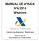 MANUAL DE AYUDA IVA 2014 WINDOWS