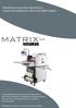 Manual de instrucciones del producto Sistema de Plastificación Matrix MX-530DP Duplex