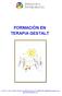 FORMACION EN TERAPIA GESTALT