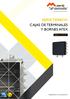 CAJAS DE TERMINALES Y BORNES ATEX