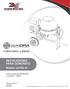 REVOLVEDORA PARA CONCRETO. Modelo: ULTRA-10. Instrucciones de OPERACIÓN y Lista de P ARTES.  Tel: 01 (55)