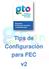 Tips de Configuración para FEC v2