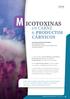 M ICOTOXINAS ESPECIAL CÁRNICOS EN CARNE & PRODUCTOS