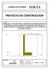 PROYECTO DE CONSTRUCCION