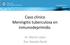 Caso clínico Meningitis tuberculosa en inmunodeprimido. Dr. Martín López Dra. Daniela Paciel