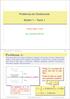 Problemas tema 1: Oscilaciones. Problemas de Oscilaciones. Boletín 1 Tema 1. Fátima Masot Conde. Ing. Industrial 2007/08