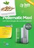 Pellematic Maxi. con tecnología de condensación 102,7% La revolucionaria tecnología de condensación. Potencias. Potencia de hasta 64 kw
