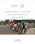 Informe sobre la situación de la Seguridad Vial, México 2015