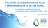 SITUACIÓN DE LOS SERVICIOS DE AGUA Y SANEAMIENTO EN EL SECTOR RURAL