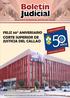 DE LA CORTE SUPERIOR DE JUSTICIA DEL CALLAO