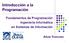Introducción a la Programación