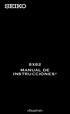 8X82 MANUAL DE INSTRUCCIONES*