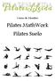 Curso de Monitor. Pilates MathWork Pilates Suelo