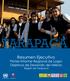 Resumen Ejecutivo. Primer Informe Regional de Logro Objetivos de Desarrollo del Milenio Región de Tarapacá