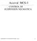 Acceval MCS-3 CONTROL DE SUSPENSIÓN NEUMÁTICA ACCESORIOS Y ELEVADORES VALENCIA